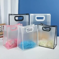Sac en PP plat mixte MU, sac promotionnel, sac cadeau personnalisé, sac fourre-tout en PP, sac en PP transparent pour anniversaire et festival, sac en plastique pour emballage de vêtements