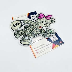 Custom Made Private Label New Dollar Bear Design Eyelash Extension Tiles Pallet Sustainable Solid Acrylic <b>Waterproof</b> Magnetic - Product Image 4