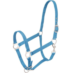 Halter de cheval en Nylon robuste rembourré réglable menton gorge mousqueton Style accessoires d'équipement équin en cuir - Product Image 5
