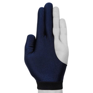 Guantes de Billar Transpirables y Ligeros de Algodón/Spandex con Tres Dedos, Protección UV y Correa Ajustable para la Muñeca - Product Image 3