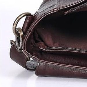 Vente en gros de sacs de bureau en cuir véritable personnalisés pour hommes sac en cuir fait main sac avec logo personnalisé - Product Image 5