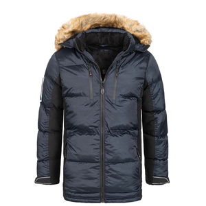 Chaqueta Parka para hombre diseñada para un ajuste cómodo durante el trabajo al aire libre Chaqueta Parka para hombre adecuada para el uso diario de invierno - Product Image 2