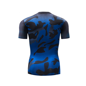 Long Sleeve Mens Sublimation Compression <b>Shirt</b> Rash Guard for BJJ Rash Guard MMA Workout Gym - Product Image 6