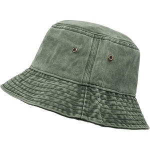 Chapeaux seau personnalisés avec broderie par impression de logo pour l'été, la mode extérieure, décontracté, protection solaire, approvisionnement d'usine OEM ODM - Product Image 1