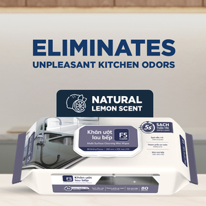 Toallitas de Limpieza Multiusos de Tela No Tejida F5 Blancas de Vietnam, OEM/ODM, Eliminan Manchas de Grasa, Higiénicas para la Cocina - Product Image 4