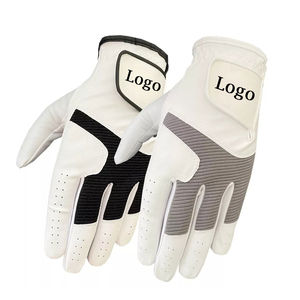 Guantes de piel de oveja OEM, guantes de golf de piel de oveja marrones de primera calidad, guantes de manos con logotipo personalizado, servicio OEM al por mayor - Product Image 6