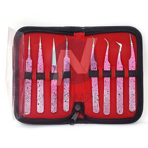 Nomzi แหนบต่อขนตาสแตนเลสสตีลมืออาชีพออกแบบโลโก้ได้ตามต้องการ - Product Image 4