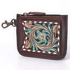 Best Seller <b>Suede</b> Leather Coin <b>Bag</b> Western Tooled Coin <b>Bag</b> Western High Quality Saddle Blanket <b>Bag</b> At Wholesale Price - Product Image 1