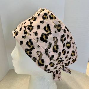 Gorro Quirúrgico para Mujer, Elástico, Cómodo, con Forro de Satén, Gorro Médico de Hospital con Diseño de Logotipo y Banda Absorbente - Product Image 4