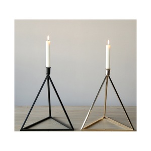 Elegant metal hurricane <b>candle</b> <b>holders</b> for indoor <b>outdoor</b> use ideal for weddings parties festivals or home decoration - Product Image 6