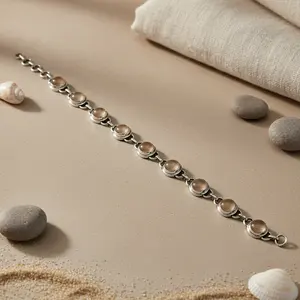 "14k Gold Rhodium-Plated Freshwater <b>Pearl</b> <b>Bracelet</b> <b>for</b> <b>Women</b>" - Product Image 2