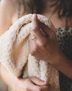 Peshtemal Hammam Toalla de baño Muselina Algodón Waffle 100x180cm 450gr hecho en Turkiye Color Beige - Product Image 2