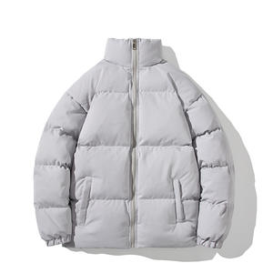 Custom Winter Puffer <b>Jacket</b> for Men Stand Collar Casual Outwear High Quality Coats Padded Men <b>Jacket</b> - Product Image 1