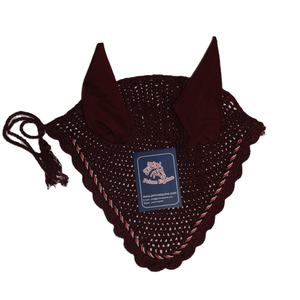 Vente en gros de filets anti-mouches équestres de différentes tailles avec filet d'oreille de cheval avec logo personnalisé western - Product Image 1