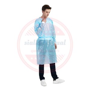 Uniformes de hospital PP Medical Scrubs Set | Uso de Enfermería de hospital médico uniforme no tejido y batas para la venta - Product Image 2