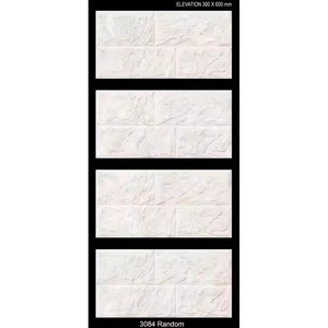 300x600mm Glazed Ceramic <b>Wall</b> Tiles Elevation Pattern New 12x24 Design for Home Exterior Outdoor Use Porcelain for Hall Bathroom - Product Image 5