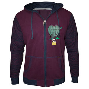 Hombres Rhinestone Sudadera con capucha con precio razonable Algodón Poliéster Material Hecho Hombres Rhinestone Cremallera Sudaderas con capucha - Product Image 1