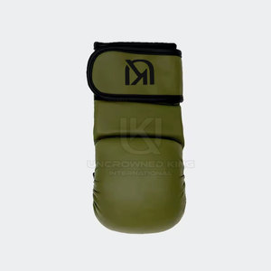 Gants de grappling MMA en cuir de qualité supérieure, prix de gros, paume ouverte, gants d'entraînement MMA - Product Image 5