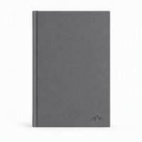 Bloc-notes minimaliste gris, impression personnalisée, bloc-notes d'affaires en gros avec logo