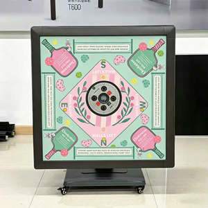 Bespoke Automatic Mahjong <b>Table</b>, Custom Logo Printed Desktop Silent 2 In 1 Dining Mahjong Machine - Product Image 1
