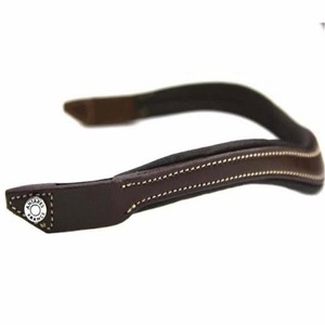 Banda para cejas de caballo de cuero acolchado doble con logotipo personalizado en tamaño completo a precio de fábrica al por mayor se acepta pedido al por mayor - Product Image 4