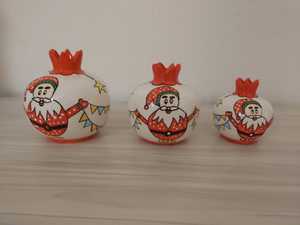 Adornos Decorativos de Granada Navideños DAFNI, Hechos a Mano en Plástico, Set de Regalo Promocional Novedoso de Estambul - Product Image 6