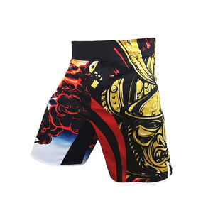 Nouveau style Prix Raisonnable Meilleure Qualité Impression Personnalisée Short De Boxe MMA Grappling Respirant Court Personnalisé BOXING FIGHT - Product Image 3
