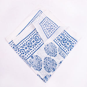 Bandana en coton imprimé floral de qualité supérieure, léger, écologique, lavable, promotionnel, respirant, à nouer, carré - Product Image 2