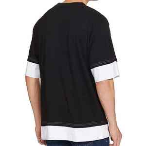 เสื้อยืดผู้ชายผ้าฝ้าย 100% ทรงหลวม สไตล์ยอดนิยม ขายดีออนไลน์ จากโรงงานผู้ผลิตชั้นนำ เหมาะสำหรับใส่ในฤดูร้อน - Product Image 3