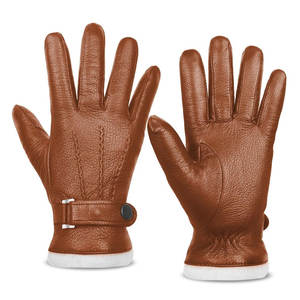 Gants de conduite en cuir de qualité supérieure, très demandés, conçus pour une manipulation fluide et une adhérence sécurisée de la paume. - Product Image 1