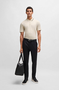 Golf de haute qualité pour homme, couleur unie, fermeture éclair quart de tour, tricoté, décontracté, évacuation de l'humidité, personnalisé pour chemises - Product Image 3