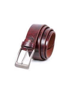 Cinturón informal de moda de alta calidad de cuero genuino con nuevo diseño a cuadros y aleación de letras personalizadas para hebilla para cinturones de jeans - Product Image 6