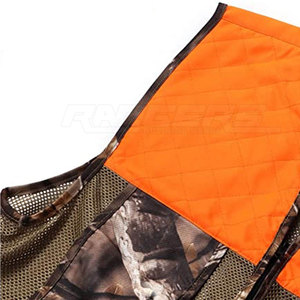 Gilet de chasse en tissu robuste, design utilitaire, confortable à porter pour les sports de plein air et les activités de chasse - Product Image 5