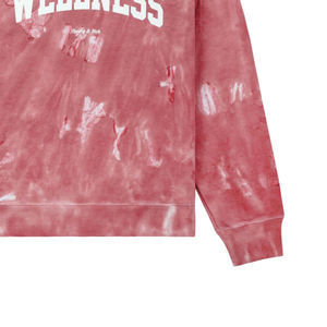 Sweat-shirt Tie Dye de couleur unie de haute qualité pour hommes nouveauté vêtements d'hiver décontractés teints en bas quantité minimale de commande - Product Image 5