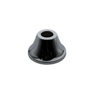 Juego de accesorios de baño de diseño moderno Brida de campana de acero Sure Grip con acabado cromado - Product Image 1