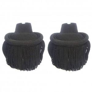 Épaulettes de marche en toile brodée de haute qualité à coudre avec franges - Product Image 1