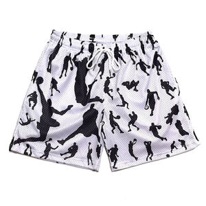 กางเกงขาสั้นสำหรับวิ่งกีฬาผ้าโพลีเอสเตอร์แห้งเร็วระบายอากาศได้ดีติดโลโก้ได้ตามต้องการแบบ100% - Product Image 3