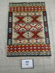 Alfombra de tejido plano para sala de estar Kilim de lana de estilo persa para decoración del hogar - Product Image 4