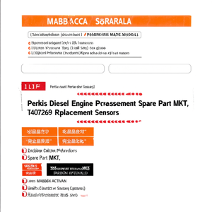 Sensor de Presión para Motor Diésel Perkins T407269, Pieza de Repuesto MKT - Product Image 2