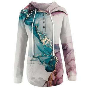 ผู้หญิงที่มีคุณภาพสูงกว่าHoodiesชุด Sweatsuitsที่กําหนดเองปักผู้หญิงHoodiesเสื้อสวมหัวขนาดUSA Hoodieสําหรับผู้หญิง - Product Image 6