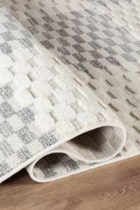 พรมโพลีเอสเตอร์ที่ทำด้วยเครื่องจักร ดีไซน์นุ่มนวลสวยงาม คุณภาพดีที่สุด ฝีมือตุรกี หนา ทนทานต่อเชื้อรา สไตล์โอเรียนทัล สำหรับห้องนั่งเล่น qui34 - Product Image 4