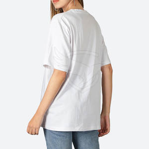 2025 nueva llegada camiseta de gran tamaño de peso ligero personalizada su propio diseño Camiseta de gran tamaño para la venta en línea - Product Image 5