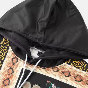 New <b>Trendy</b> Men Clothing Customized Size Sublimation <b>Hoodies</b> Cotton Polyester Casual Style Men Sublimation <b>Hoodies</b> For Sale - Product Image 5