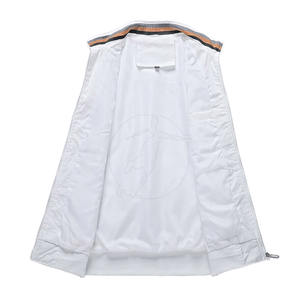 แจ็คเก็ตบอมเบอร์คอปกตั้งสำหรับผู้ชายแจ็คเก็ตบอมเบอร์ดีไซน์เรียบๆสไตล์สตรีทสำหรับฤดูหนาว - Product Image 3