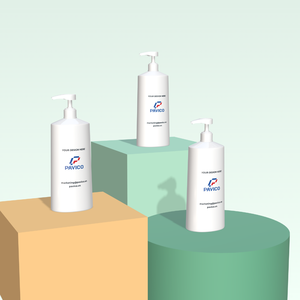 ขวดปั๊มพลาสติก PET ขนาด300มล. โถเครื่องสำอางพร้อมตราประทับพิมพ์โลโก้ปรับแต่งได้สำหรับจัดเก็บของเหลวเวียดนาม - Product Image 3