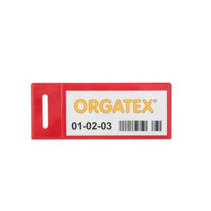 Funda de etiquetas para tarjetas / Funda Kanban, Roja, 50 unidades / Paquete. - KNTA-01 - Product Image 1