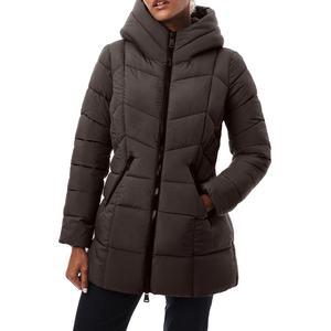 Chaqueta acolchada de invierno unisex de camuflaje de marca personalizada con relleno de poliéster impermeable y transpirable - Product Image 1