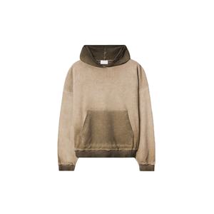 Sudadera con Capucha de Algodón de 400 g/m², Diseño Nuevo, Lavada y Decolorada al Sol, Personalizable, Ecológica, para Invierno, MOQ Bajo - Product Image 1