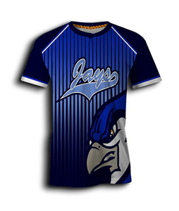 Maillot de baseball pour jeunes, logo et numéro imprimés sur mesure, tissu respirant, design durable, adapté aux entraînements, aux matchs et aux uniformes d'équipe - Product Image 3
