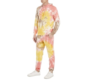 Survêtement pull à capuche uni sur mesure avec poches ensembles de vêtements de sport surdimensionnés en polyester/coton pour hommes pour l'hiver - Product Image 1